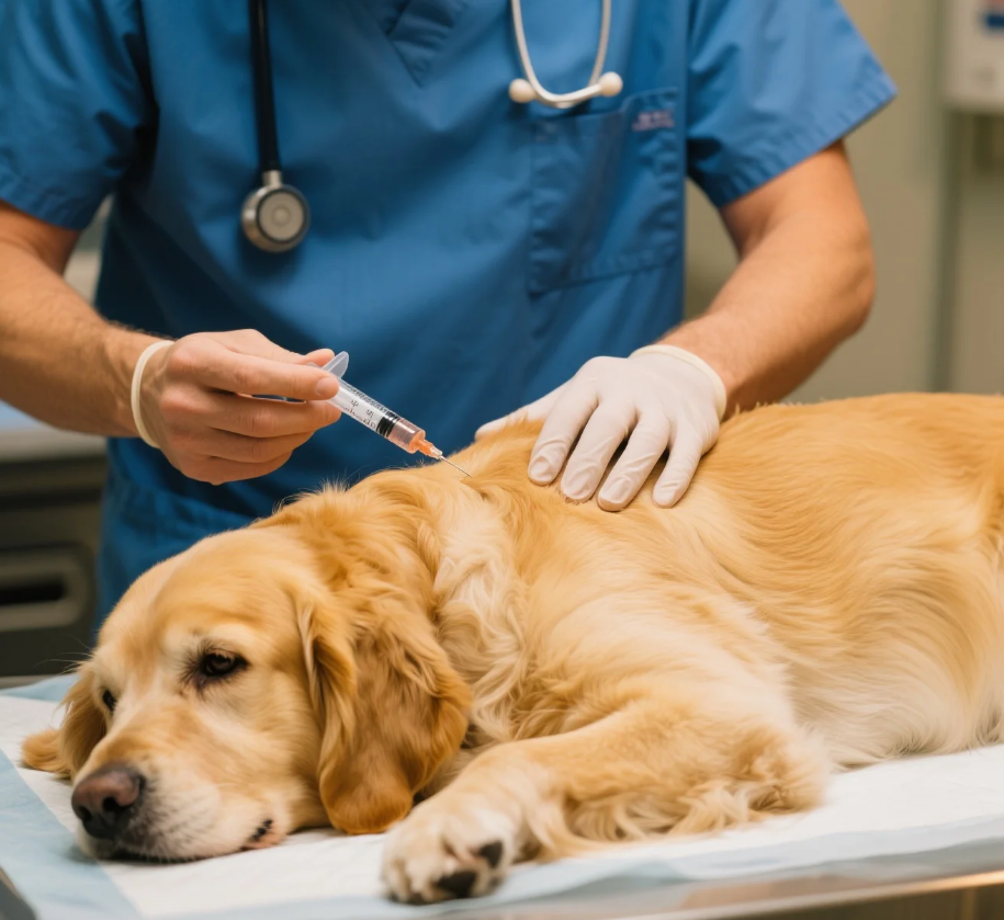 Why Is My Dog Drinking So Much Water: Giving dogs insulin injections